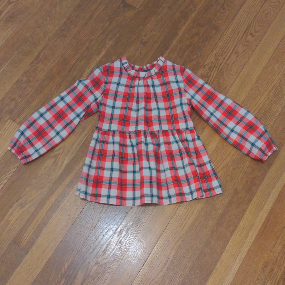 Car and jack Christmas blouse